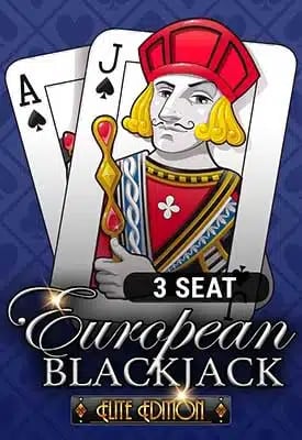 3 Seat European Blackjack: Elite Edition
